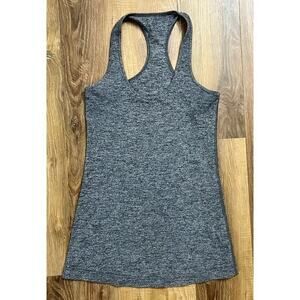 Lululemon Women’s Racerback Tank Top Grey Marbled Size S‎ EUC